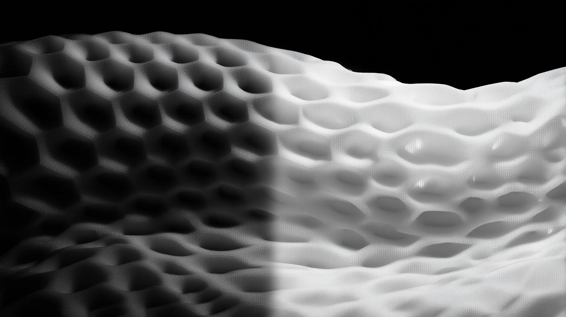 Abstract foam texture